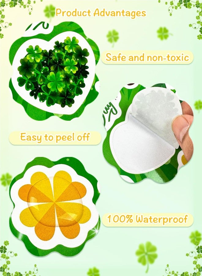Ozepao 24 Sheets St Patricks Day Stickers for Kids Irish Day Stickers Accessories for Party Favor Crafts Supplies Decoration - Image 4